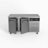 Two Door Commercial Under Bench Freezer 700mm Depth | GNX2100BT