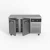 Two Door Commercial Under Bench Fridge 700mm Depth GNX2100TN