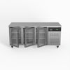 Three Glass Door Commercial Door Under Bench Fridge 700mm Deep GNX3100TNG