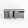 Three Door Commercial Under Bench Fridge 700mm Depth | GNX3100TN