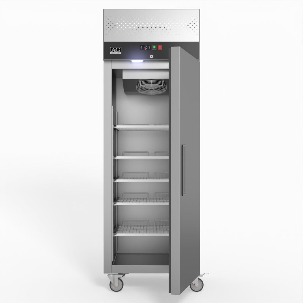 429 Litre Upright Single Door Stainless Steel Door Freezer | GNX400BT