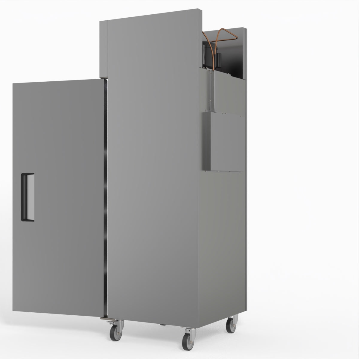 429 Litre Upright Single Door Stainless Steel Door Freezer | GNX400BT