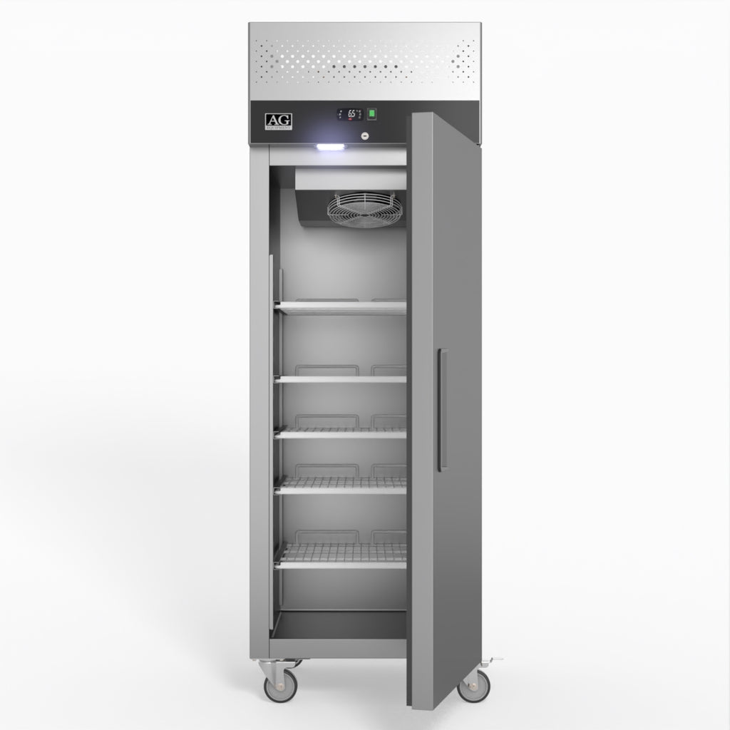 428 Litre Upright Single Door Stainless Steel Door Fridge GNX400TN