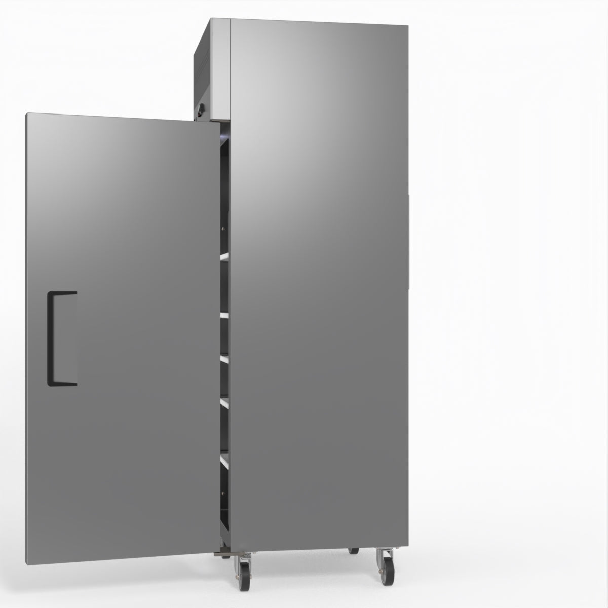 428 Litre Upright Single Door Stainless Steel Door Fridge GNX400TN