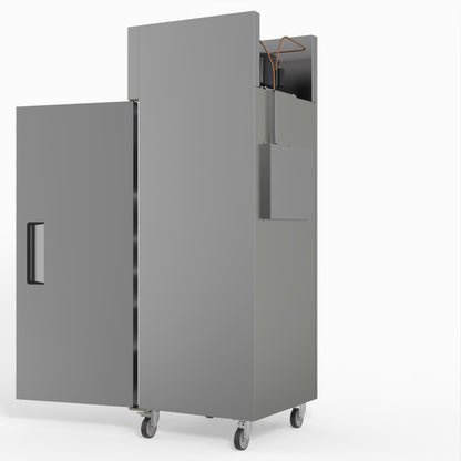 428 Litre Upright Single Door Stainless Steel Door Fridge GNX400TN