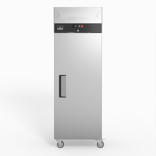 600 Litre Upright Single Door Stainless Steel Door Freezer | GNX600BT