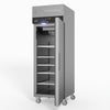 600 Litre Upright Single Door Stainless Steel Door Freezer | GNX600BT
