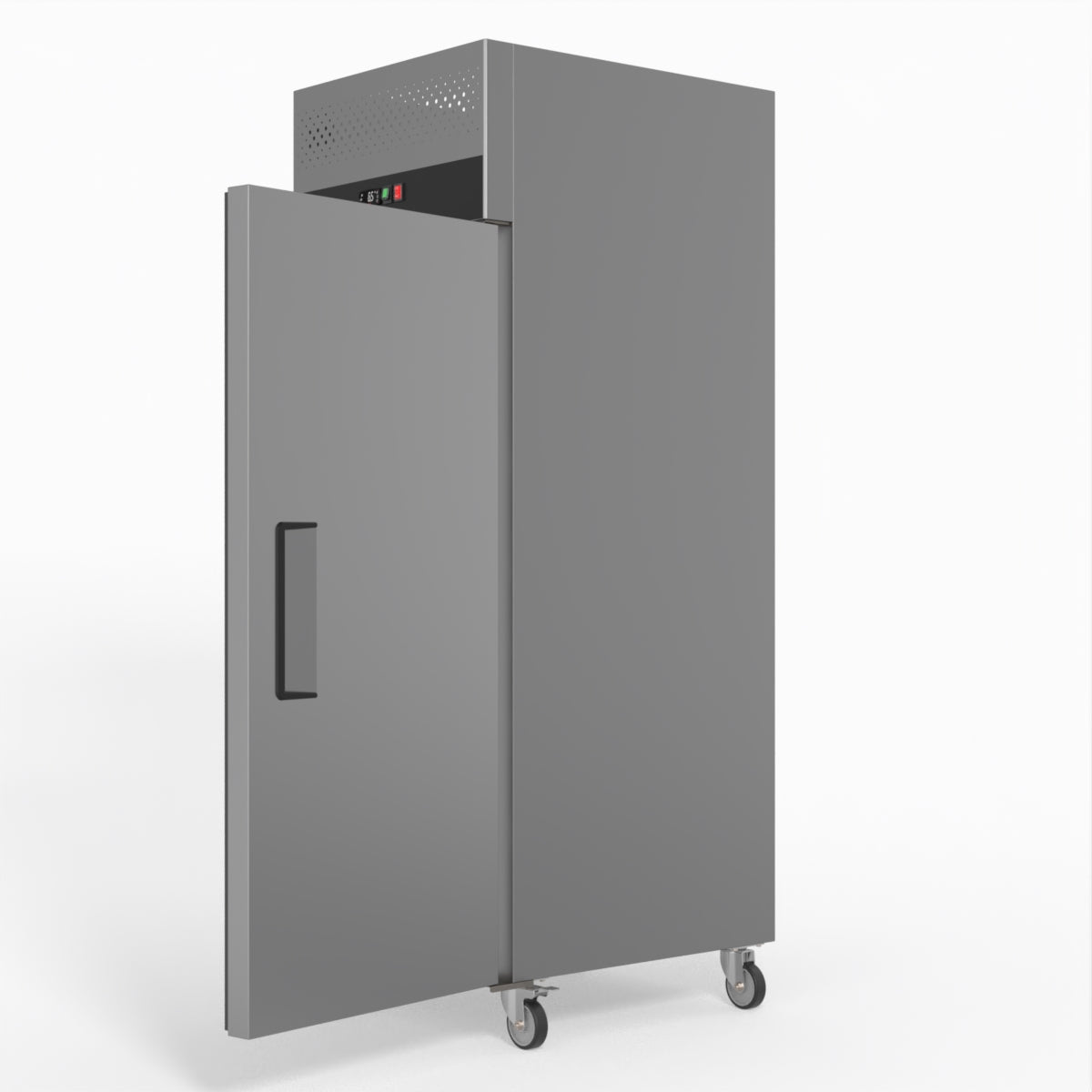 600 Litre Upright Single Door Stainless Steel Door Freezer | GNX600BT