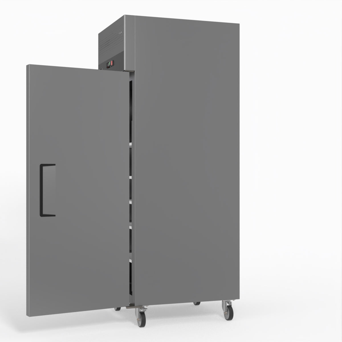 600 Litre Upright Single Door Stainless Steel Door Freezer | GNX600BT