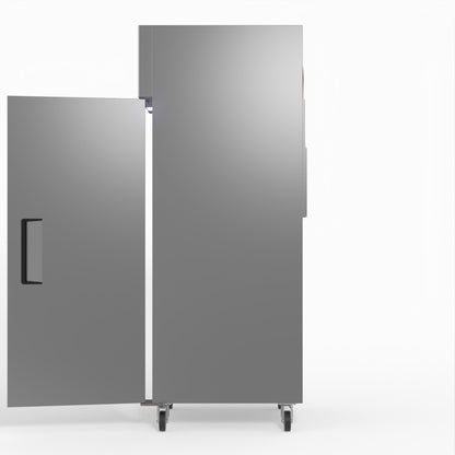 600 Litre Upright Single Door Stainless Steel Door Freezer | GNX600BT