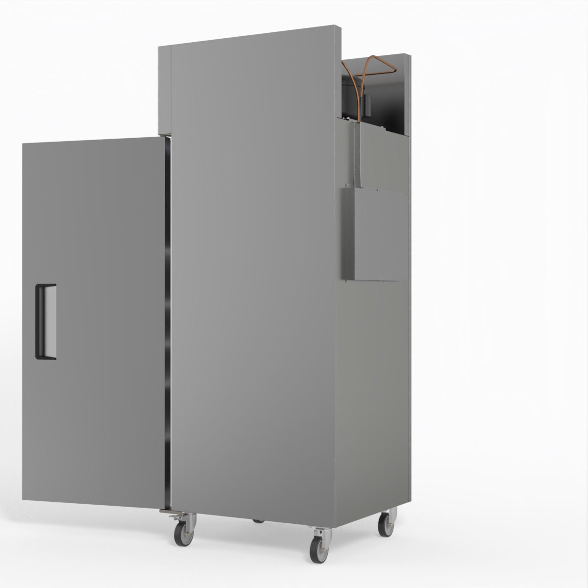 600 Litre Upright Single Door Stainless Steel Door Freezer | GNX600BT