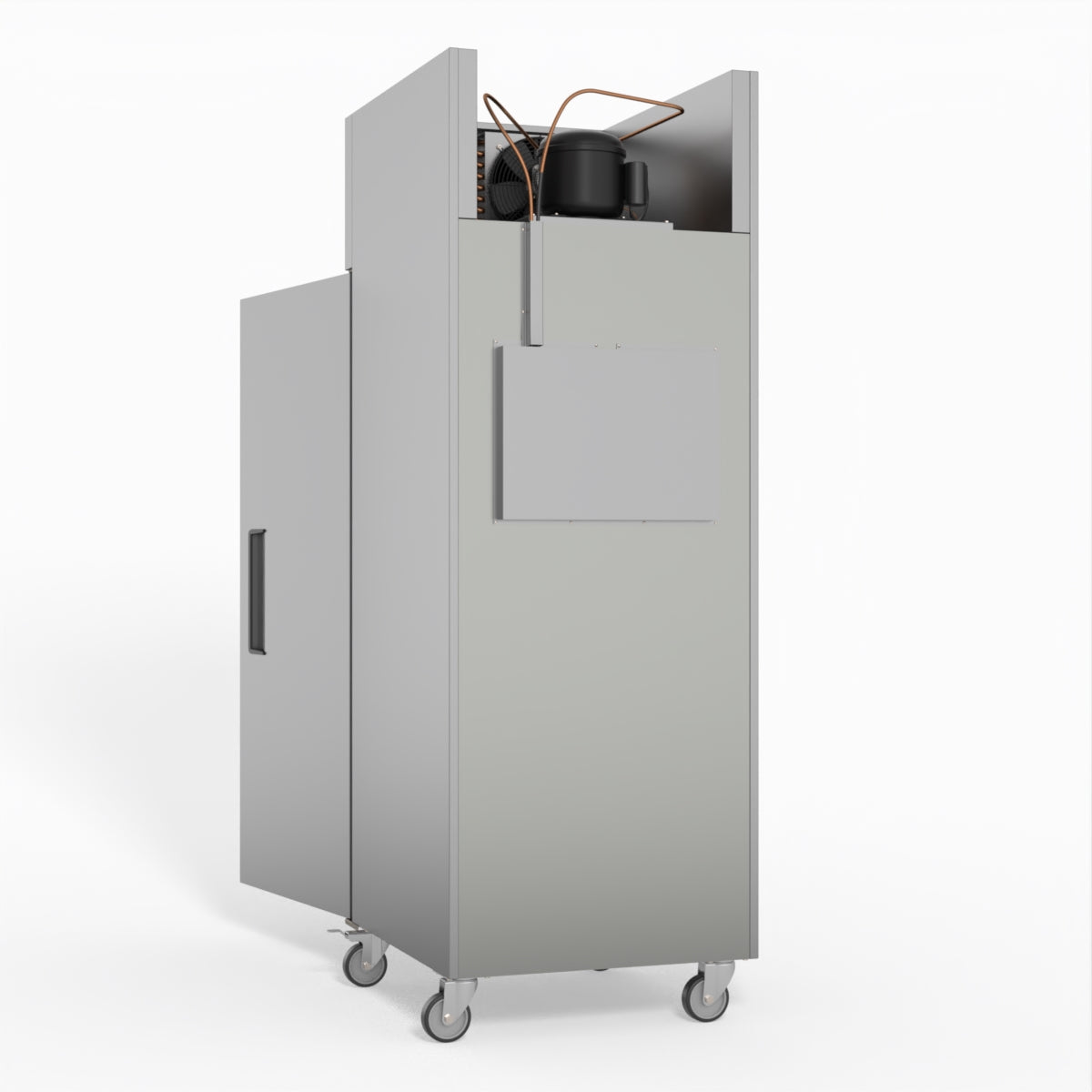 600 Litre Upright Single Door Stainless Steel Door Freezer | GNX600BT