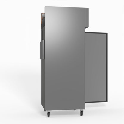 600 Litre Upright Single Door Stainless Steel Door Freezer | GNX600BT