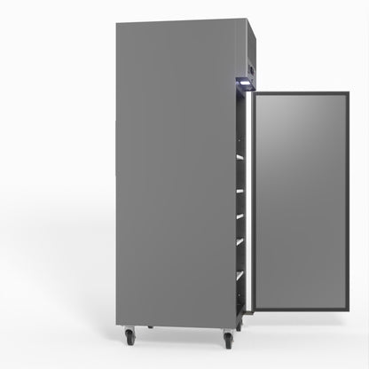 600 Litre Upright Single Door Stainless Steel Door Freezer | GNX600BT