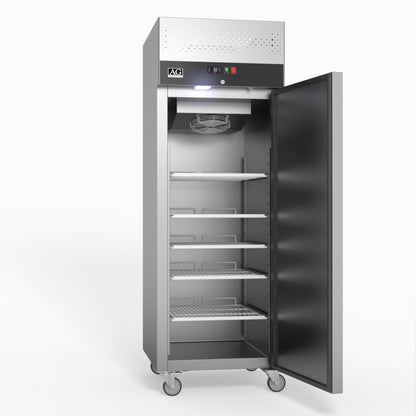 600 Litre Upright Single Door Stainless Steel Door Freezer | GNX600BT