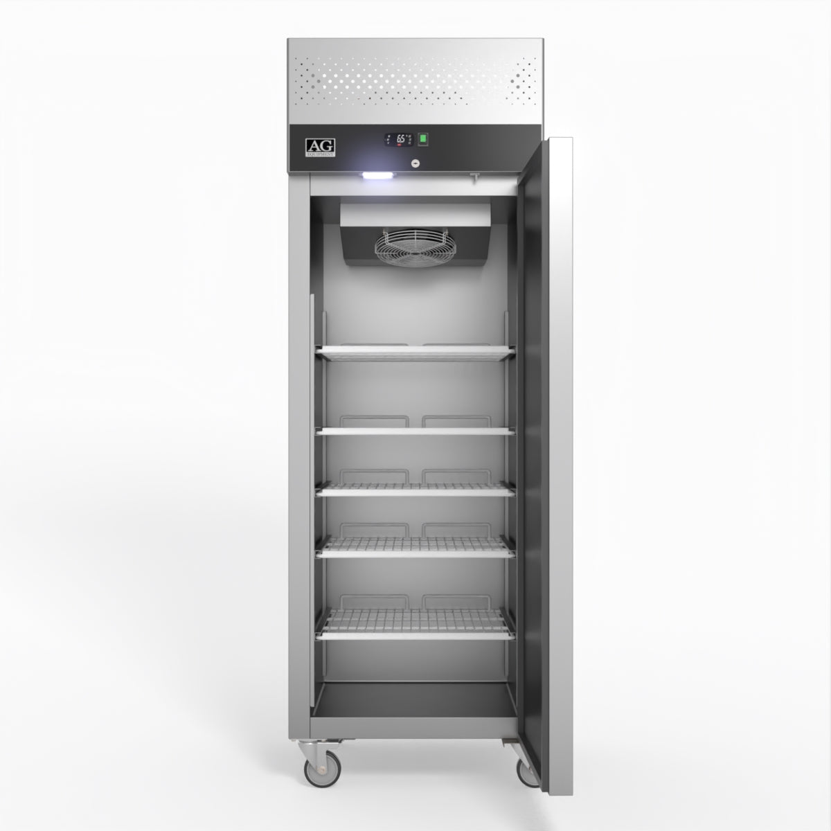 600 Litre Upright Stainless Steel Door Fridge - GNX600TN