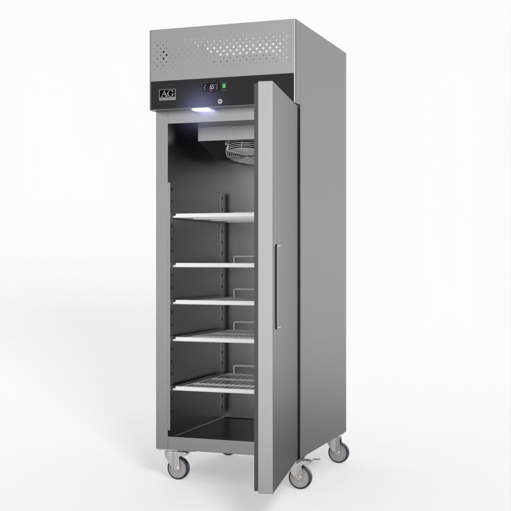 600 Litre Upright Stainless Steel Door Fridge - GNX600TN