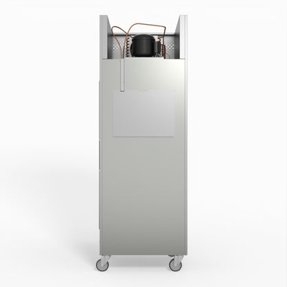 600 Litre Upright Stainless Steel Door Fridge - GNX600TN