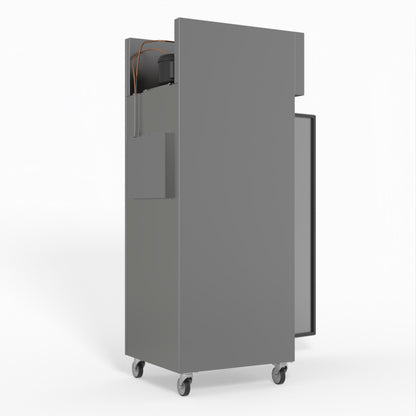 600 Litre Upright Stainless Steel Door Fridge - GNX600TN