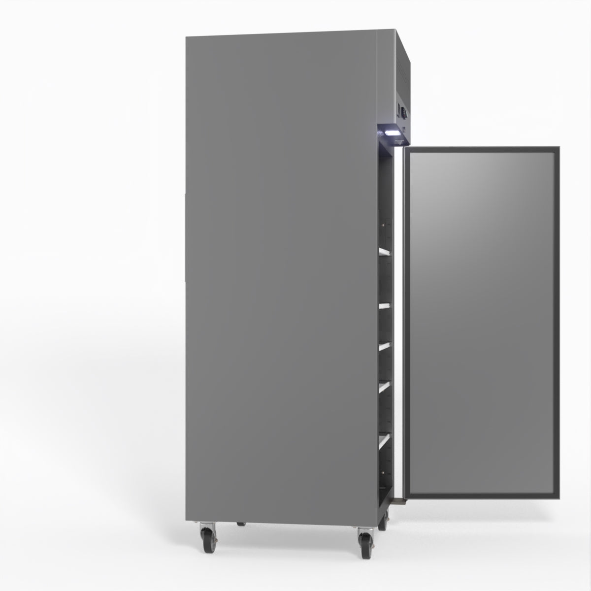 600 Litre Upright Stainless Steel Door Fridge - GNX600TN