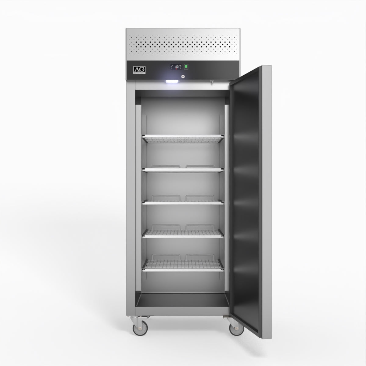 650 Litre Upright Stainless Steel Door Fridge - GNX650TN