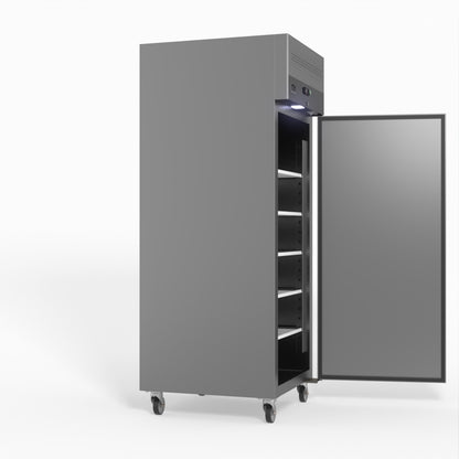 650 Litre Upright Stainless Steel Door Fridge - GNX650TN