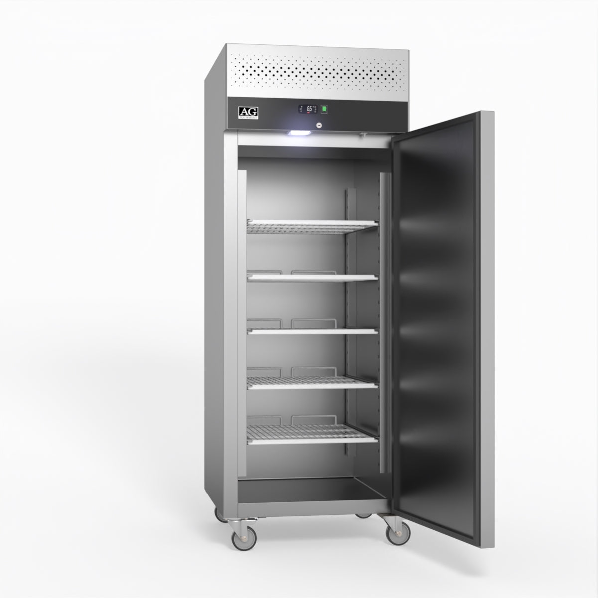 650 Litre Upright Stainless Steel Door Fridge - GNX650TN