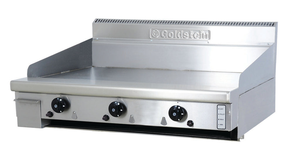 Goldstein GPGDB36TK 915mm Gas Griddle w/ Teppanyaki Surround