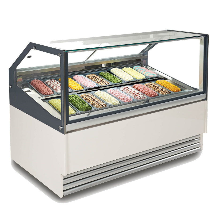 Exquisite 18 Tubs Ice Cream Scooping Freezer IC18T