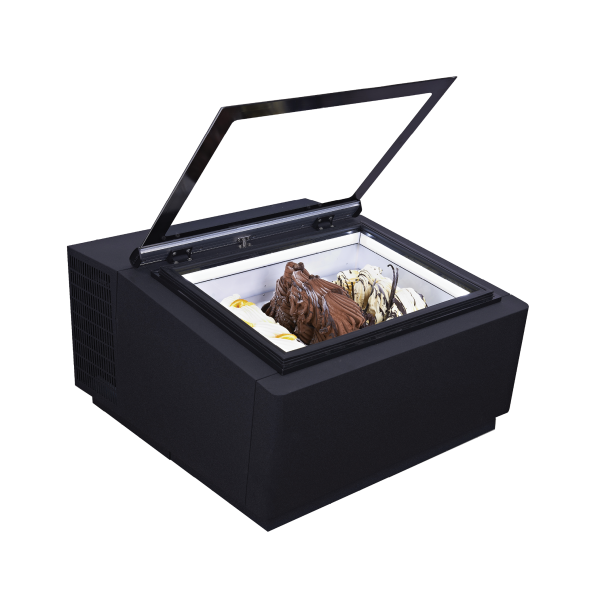 Exquisite IC3T 3 Tub Ice Cream Display Freezer