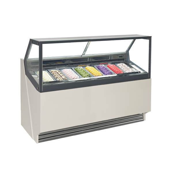 Exquisite IC8T 8 Tub Ice Cream Freezer