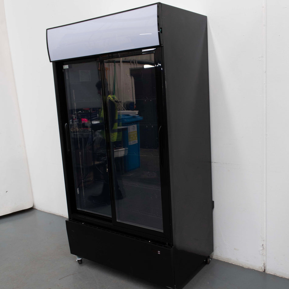 Thermaster LG-1000SDBP Upright Drink Fridge