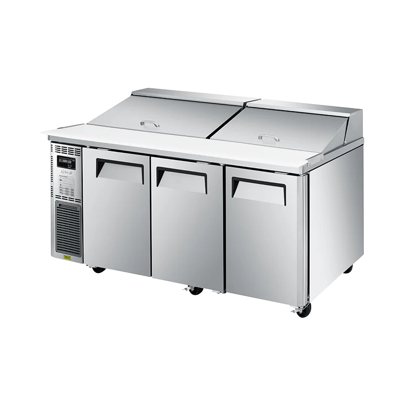 Turbo Air KHR18-3-N Three Door Salad Prep Fridge