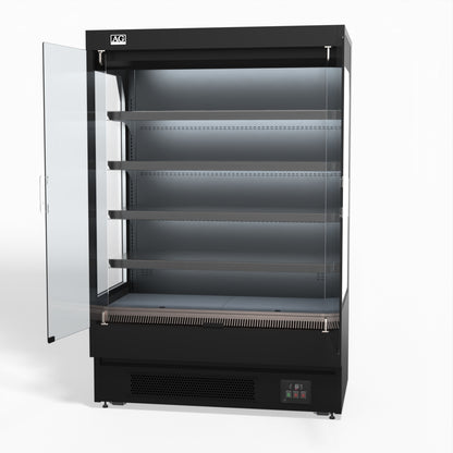 1315mm Supermarket Multi Deck Showcase 2 door Glass Fridge MSD1300