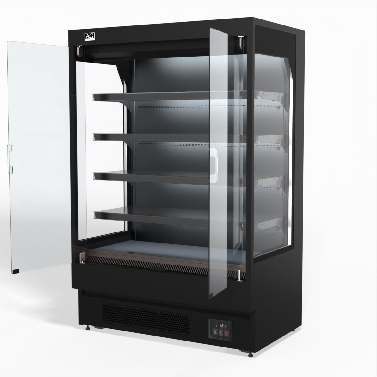 1315mm Supermarket Multi Deck Showcase 2 door Glass Fridge MSD1300