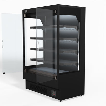 1315mm Supermarket Multi Deck Showcase 2 door Glass Fridge MSD1300