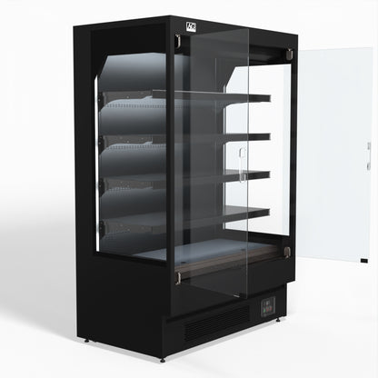 1315mm Supermarket Multi Deck Showcase 2 door Glass Fridge MSD1300