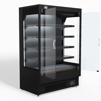 1315mm Supermarket Multi Deck Showcase 2 door Glass Fridge MSD1300