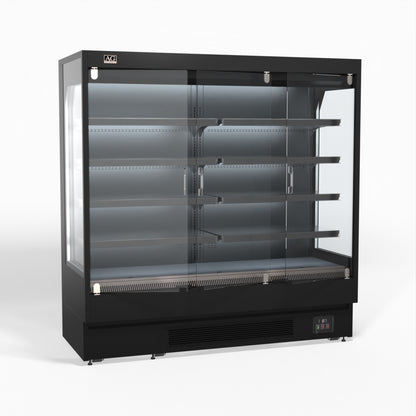 1940mm Supermarket Multi Deck Showcase 3 door Glass Fridge MSD2000