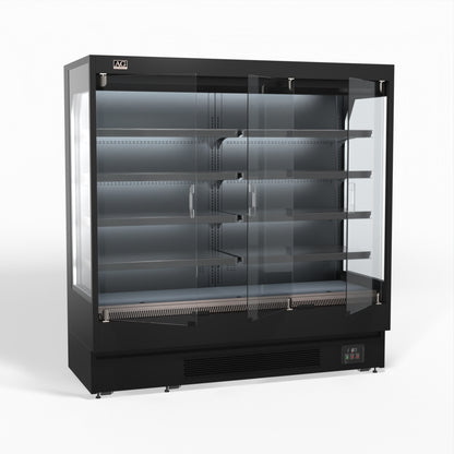 1940mm Supermarket Multi Deck Showcase 3 door Glass Fridge MSD2000