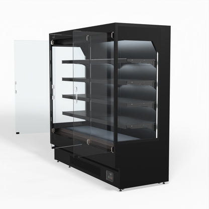 1940mm Supermarket Multi Deck Showcase 3 door Glass Fridge MSD2000