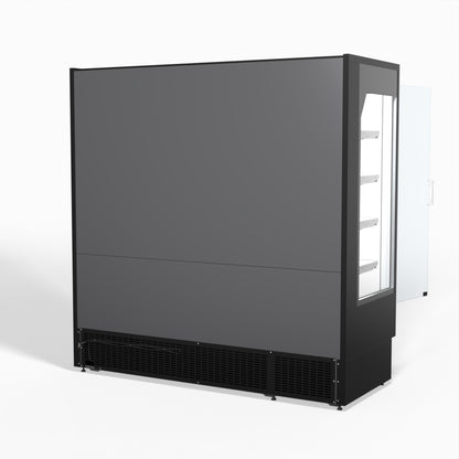 1940mm Supermarket Multi Deck Showcase 3 door Glass Fridge MSD2000