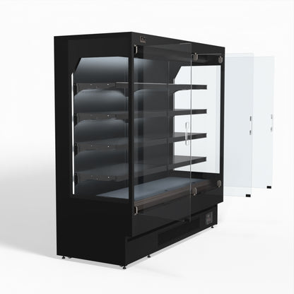 1940mm Supermarket Multi Deck Showcase 3 door Glass Fridge MSD2000