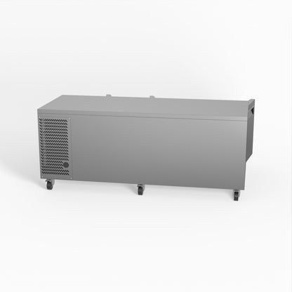 Three Door Commercial Under Bench Fridge 800mm Depth | PAX3100TN