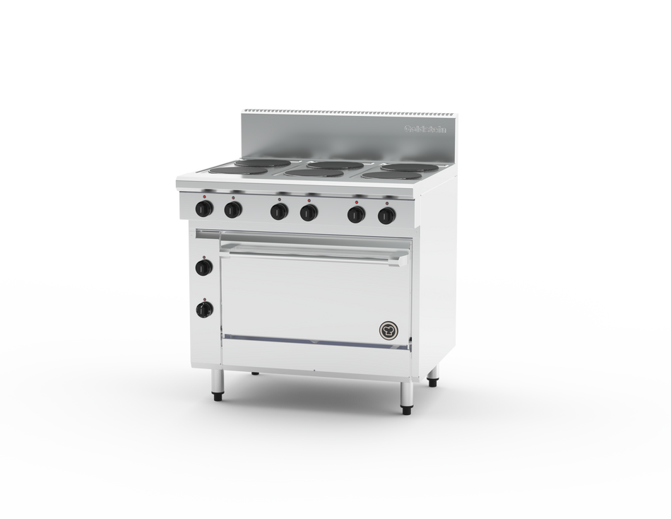Goldstein PE6S28-X 6 Solid Plate + Electric Oven