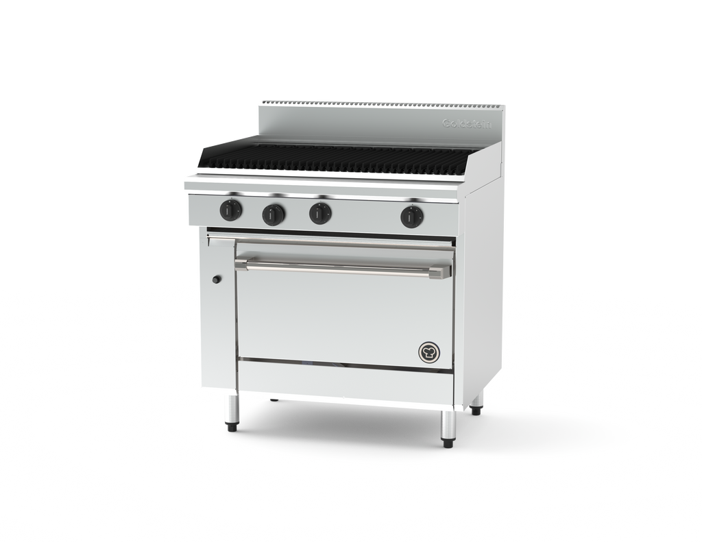 Goldstein PFC36Q28-X 914mm Chargrill with Gas Convection Oven