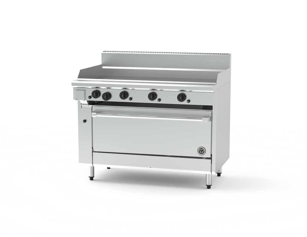 Goldstein PF48G40-X 1219mm Griddle with Gas Static Oven