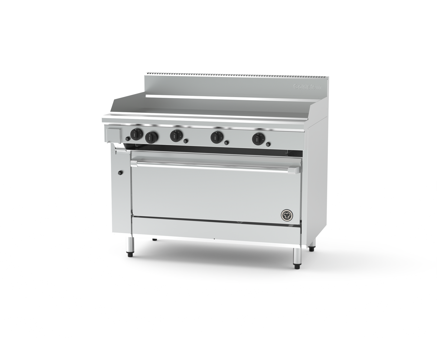 Goldstein PF48G40-X 1219mm Griddle with Gas Static Oven