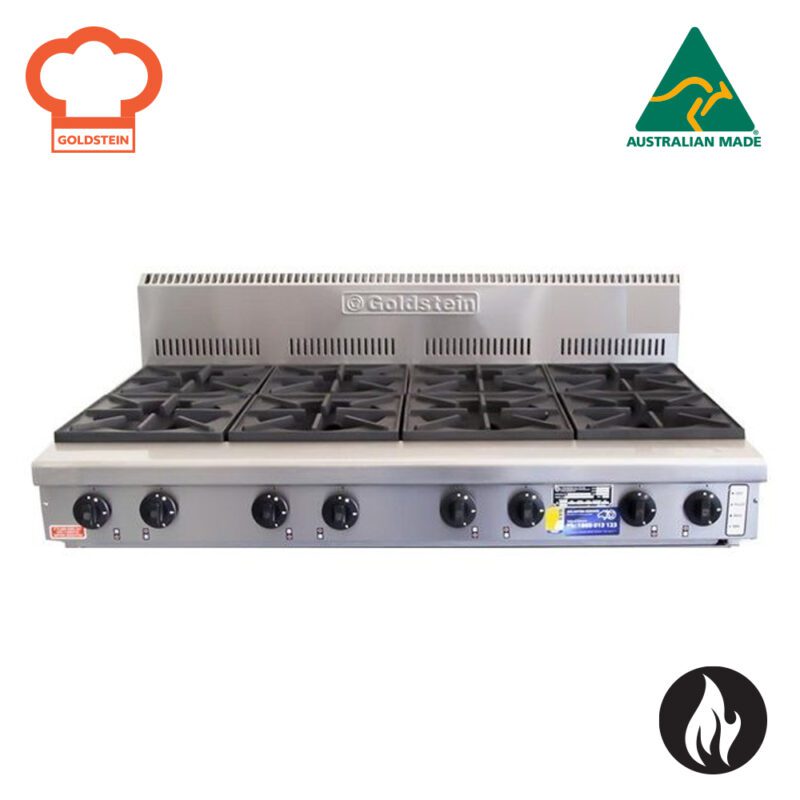 Goldstein PFB48 1220mm 8 Burner Cooktop