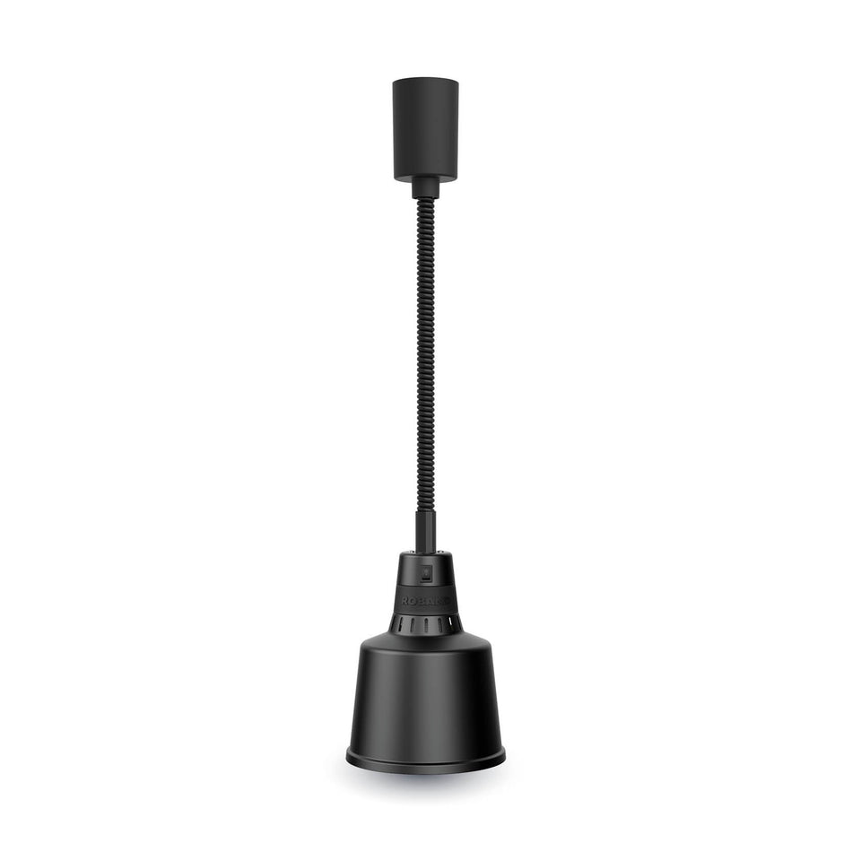 Roband PR20BK Black Pendant Heat Lamp – 275W